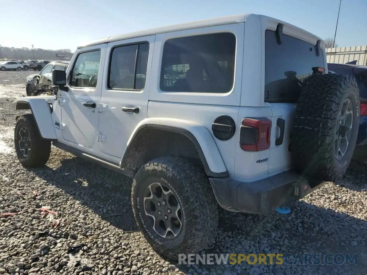 2 Photograph of a damaged car 1C4JJXR69MW774221 JEEP WRANGLER 2021