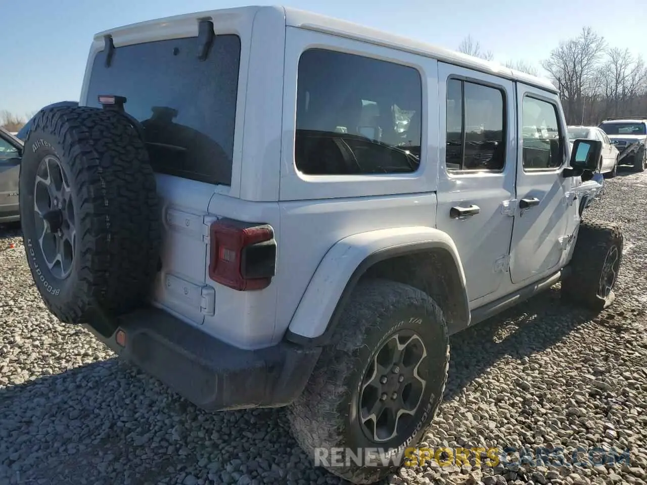 3 Photograph of a damaged car 1C4JJXR69MW774221 JEEP WRANGLER 2021