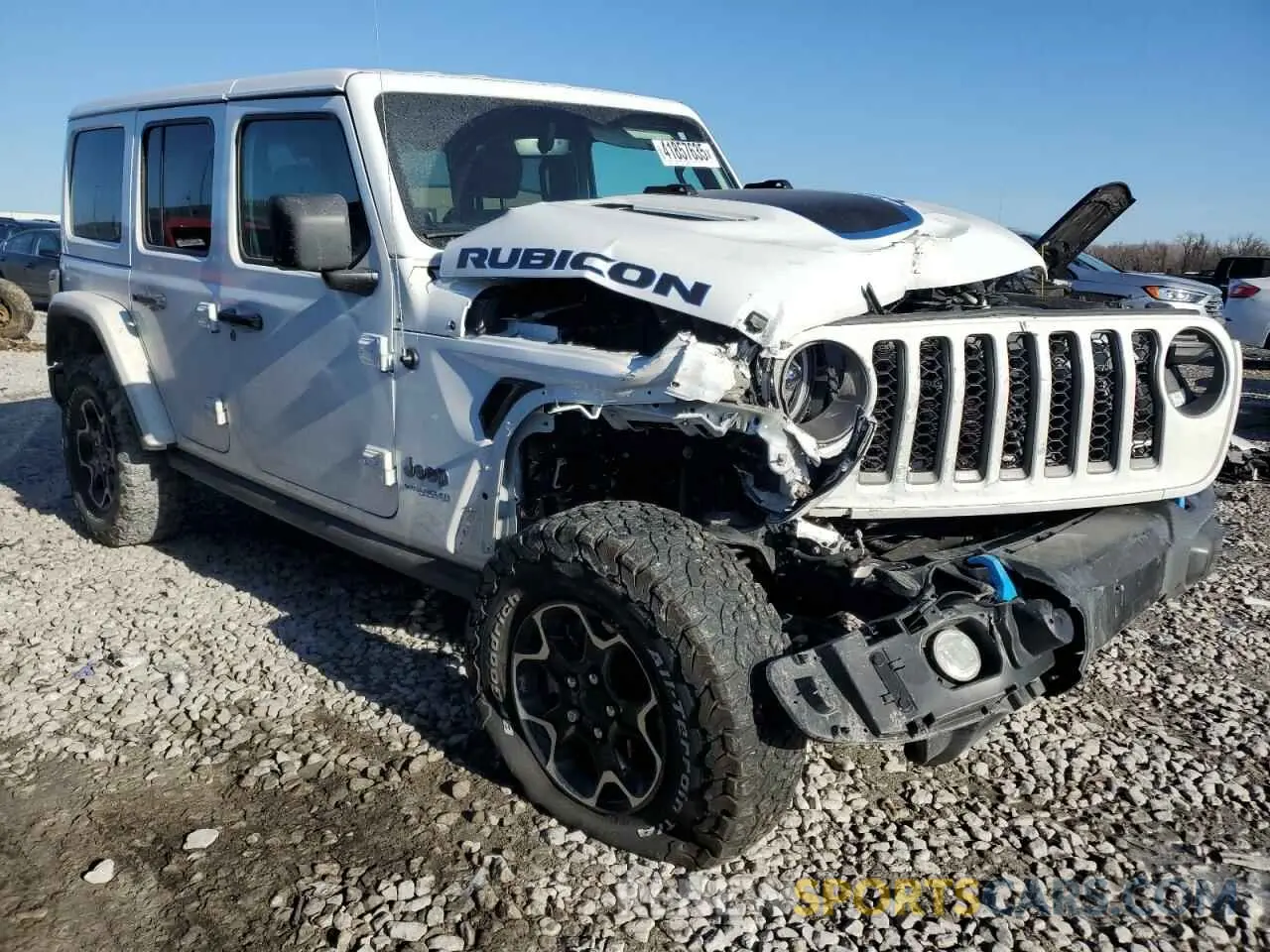 4 Photograph of a damaged car 1C4JJXR69MW774221 JEEP WRANGLER 2021