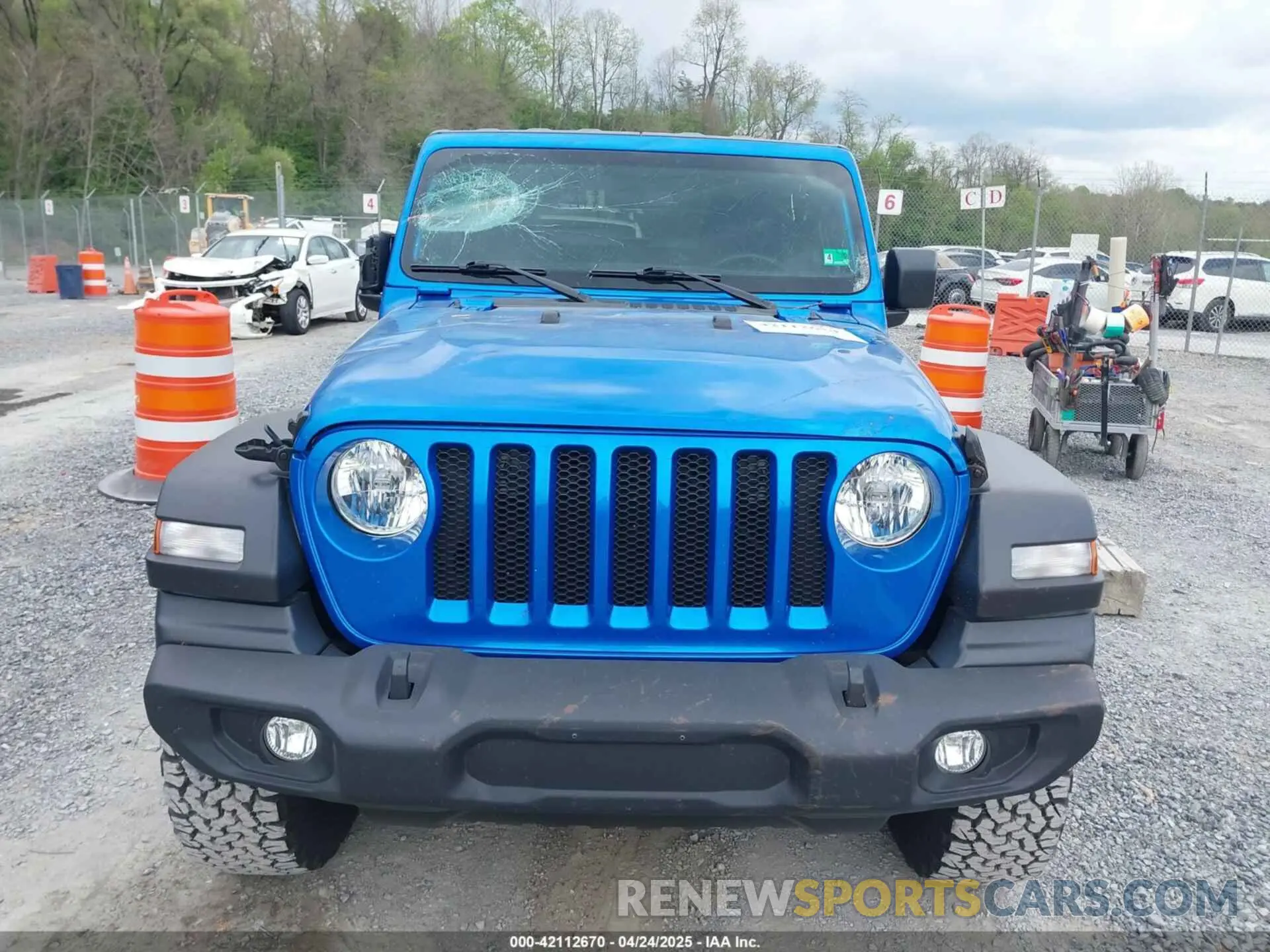 12 Photograph of a damaged car 1C4GJXAG0NW145642 JEEP WRANGLER 2022