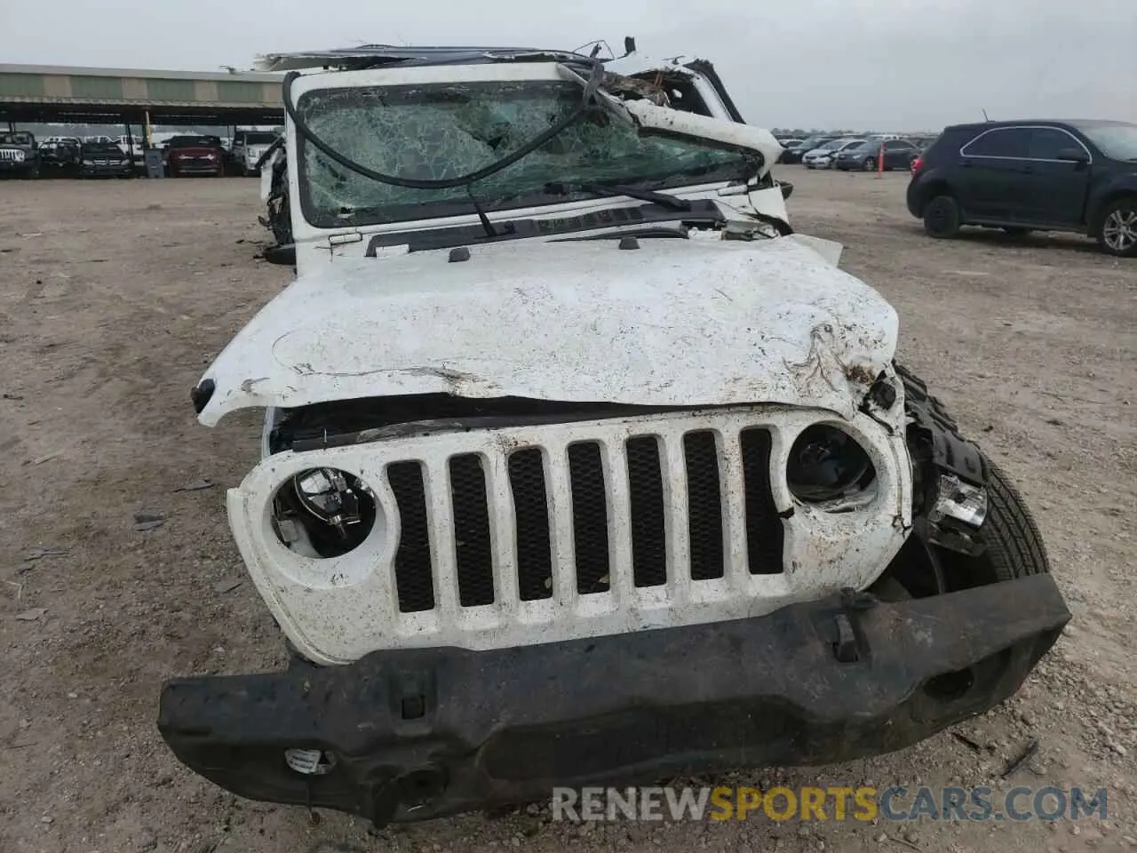 5 Photograph of a damaged car 1C4GJXAG3NW151208 JEEP WRANGLER 2022