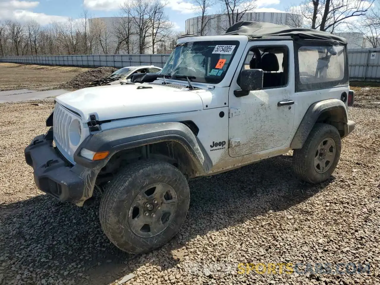 1 Photograph of a damaged car 1C4GJXAG3NW220415 JEEP WRANGLER 2022