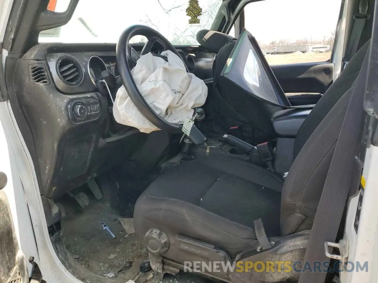 7 Photograph of a damaged car 1C4GJXAG3NW220415 JEEP WRANGLER 2022