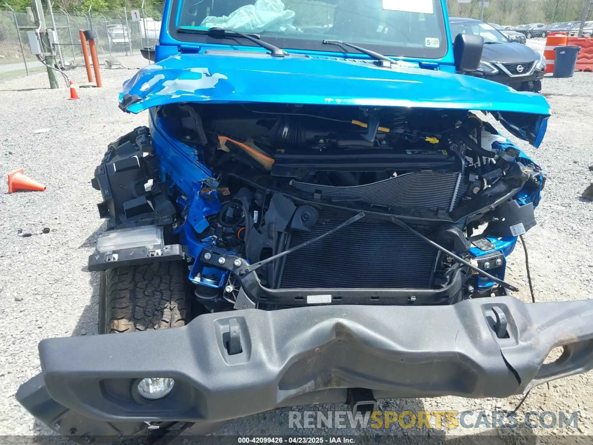 12 Photograph of a damaged car 1C4GJXAG5NW201364 JEEP WRANGLER 2022