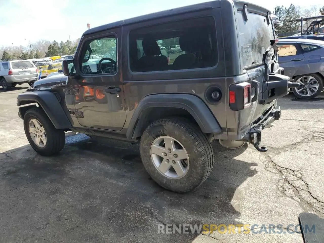 2 Photograph of a damaged car 1C4GJXAG7NW203889 JEEP WRANGLER 2022