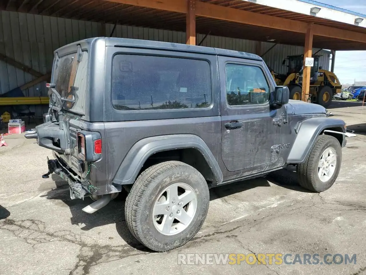 3 Photograph of a damaged car 1C4GJXAG7NW203889 JEEP WRANGLER 2022
