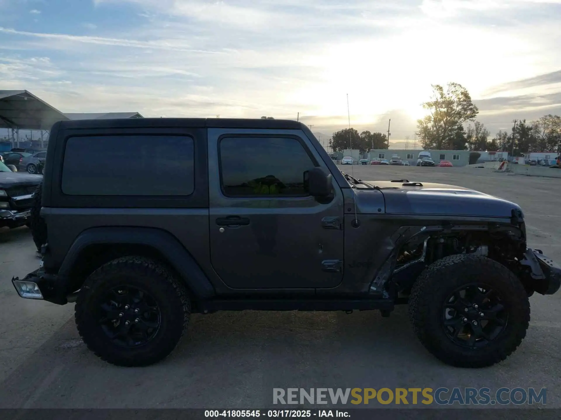 13 Photograph of a damaged car 1C4GJXAGXNW258207 JEEP WRANGLER 2022