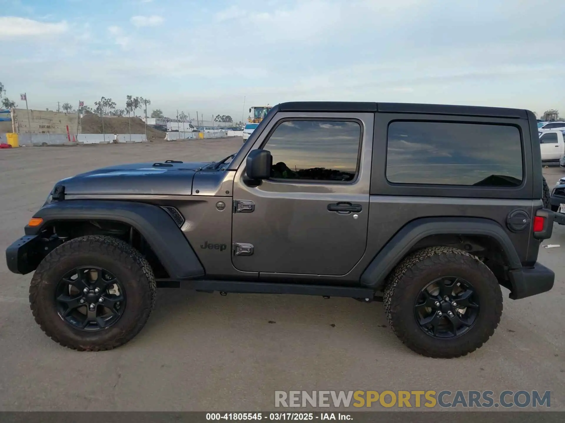14 Photograph of a damaged car 1C4GJXAGXNW258207 JEEP WRANGLER 2022