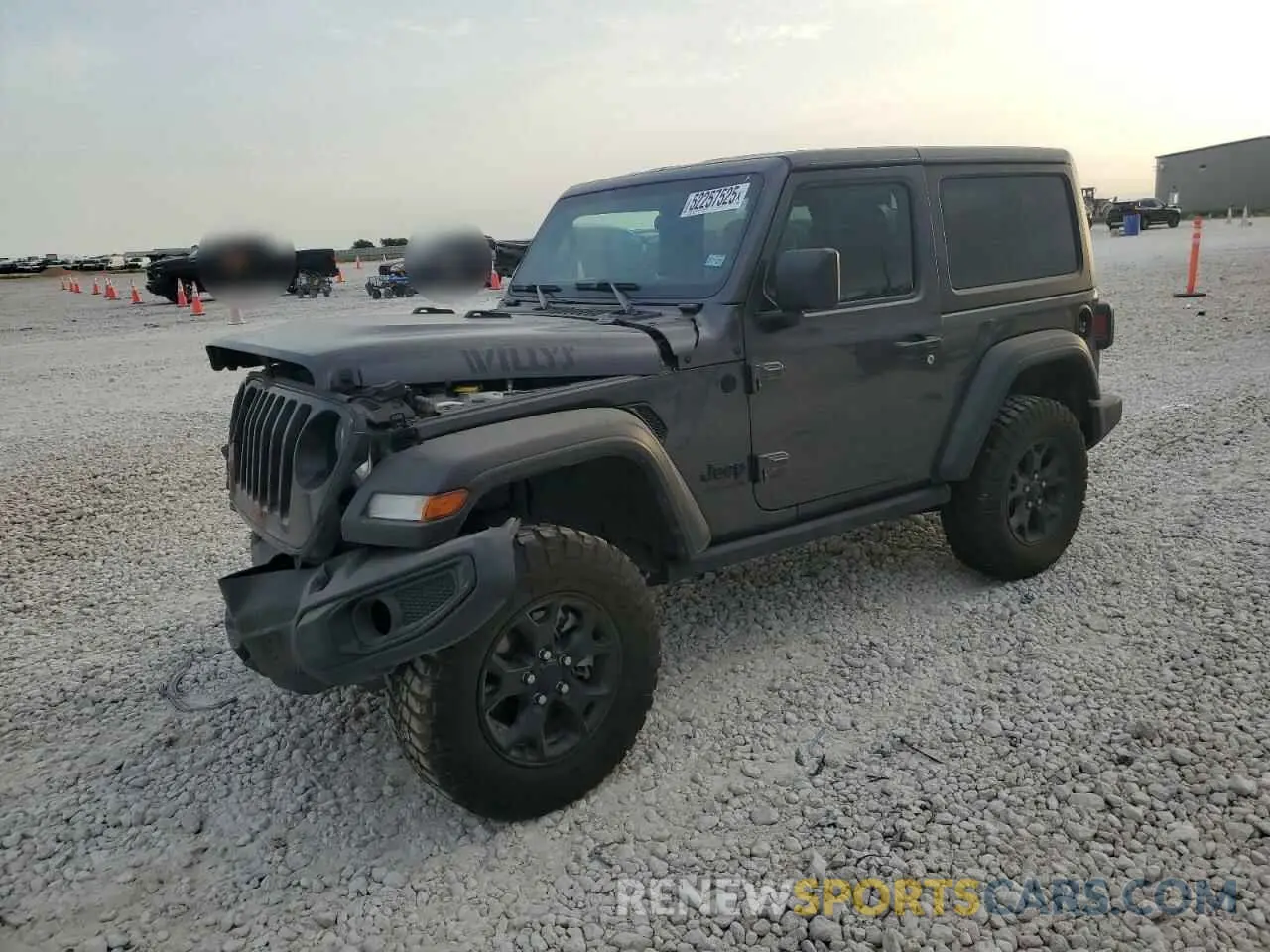 1 Photograph of a damaged car 1C4GJXAN2NW164546 JEEP WRANGLER 2022