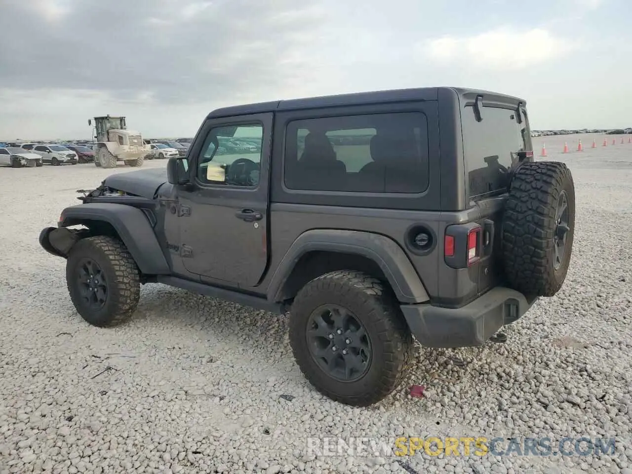 2 Photograph of a damaged car 1C4GJXAN2NW164546 JEEP WRANGLER 2022