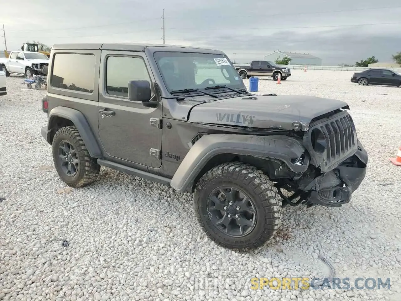 4 Photograph of a damaged car 1C4GJXAN2NW164546 JEEP WRANGLER 2022