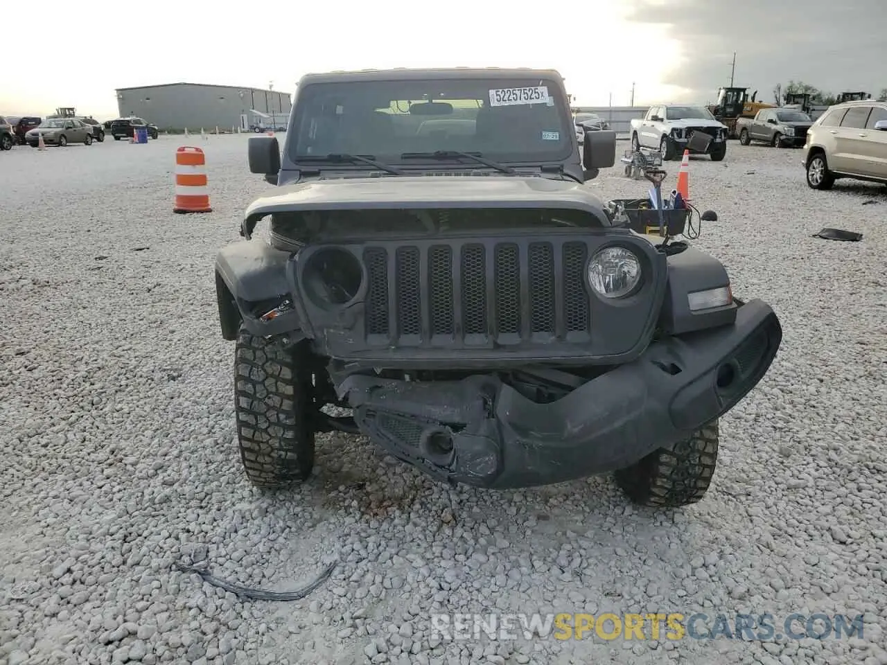 5 Photograph of a damaged car 1C4GJXAN2NW164546 JEEP WRANGLER 2022
