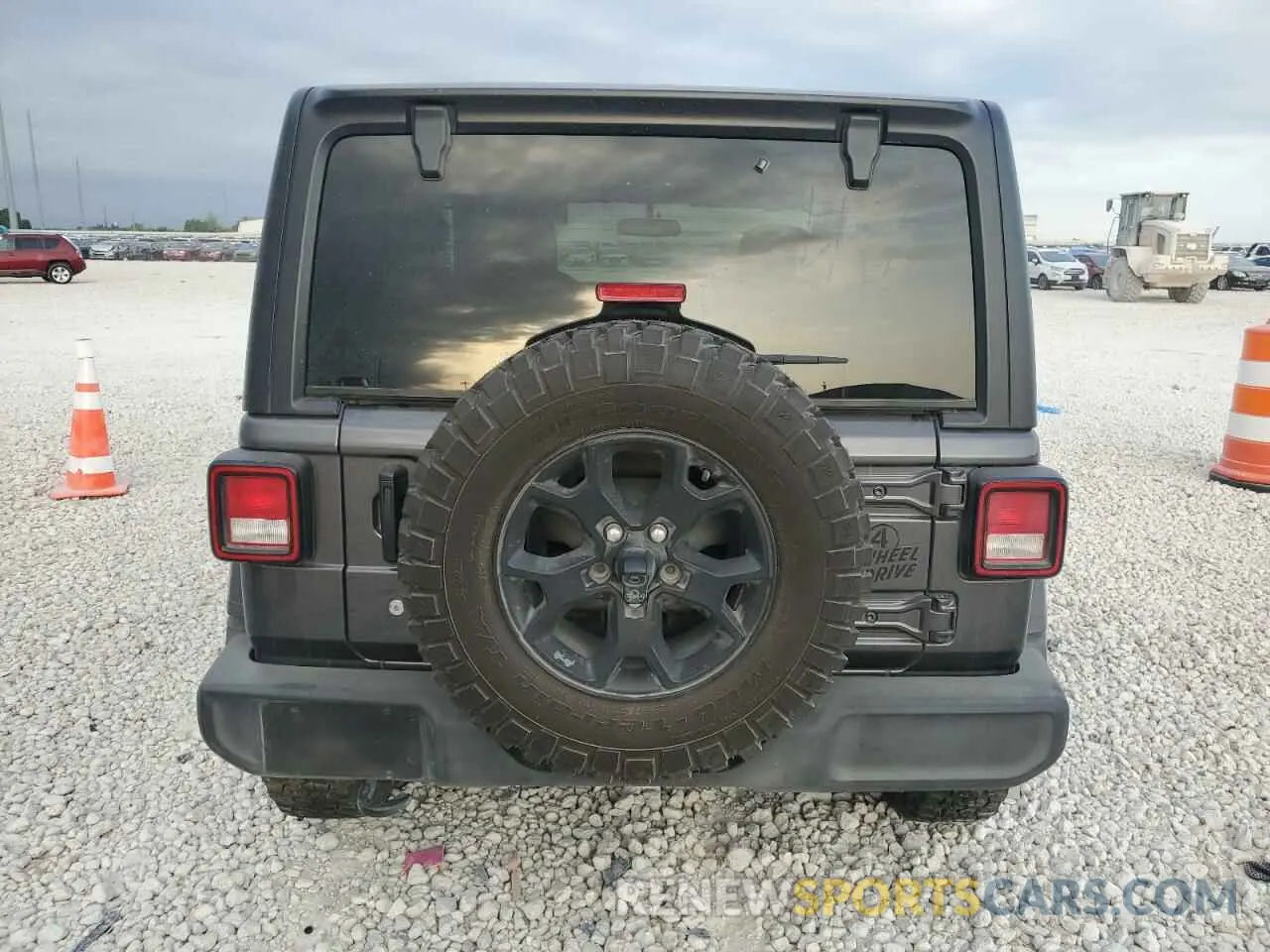 6 Photograph of a damaged car 1C4GJXAN2NW164546 JEEP WRANGLER 2022