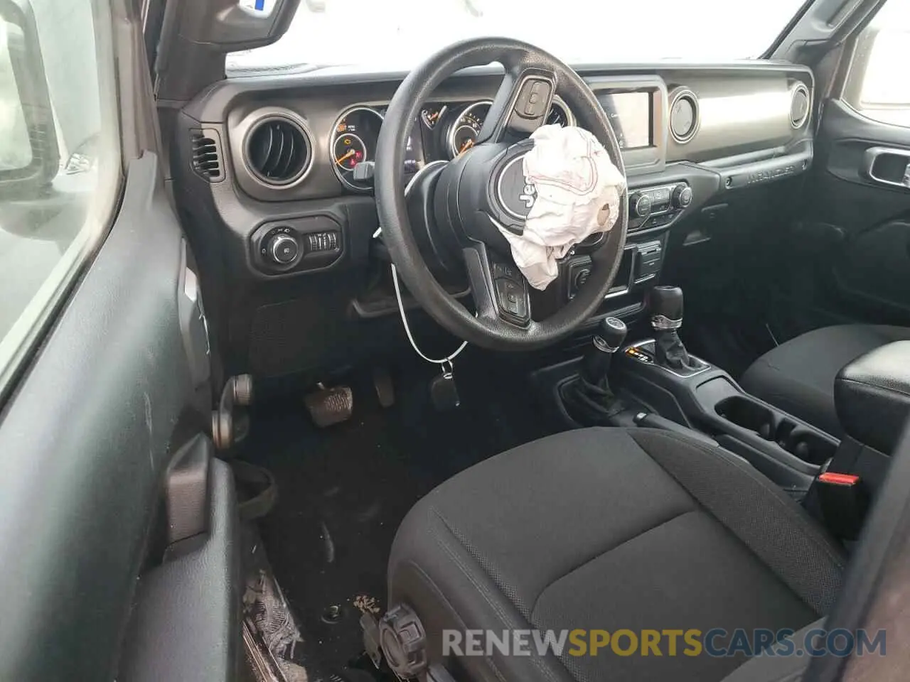 8 Photograph of a damaged car 1C4GJXAN2NW164546 JEEP WRANGLER 2022