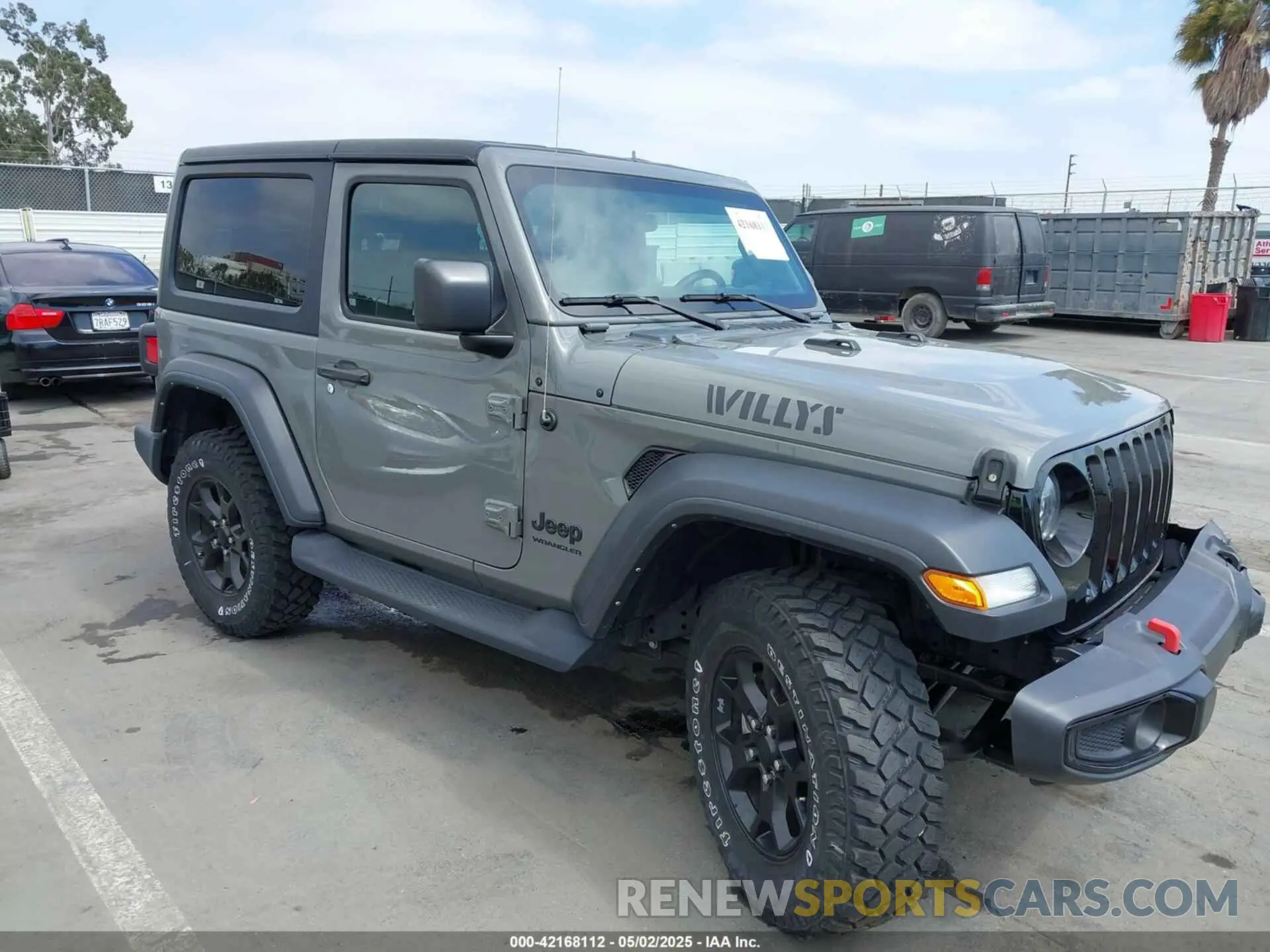 1 Photograph of a damaged car 1C4GJXAN2NW176325 JEEP WRANGLER 2022