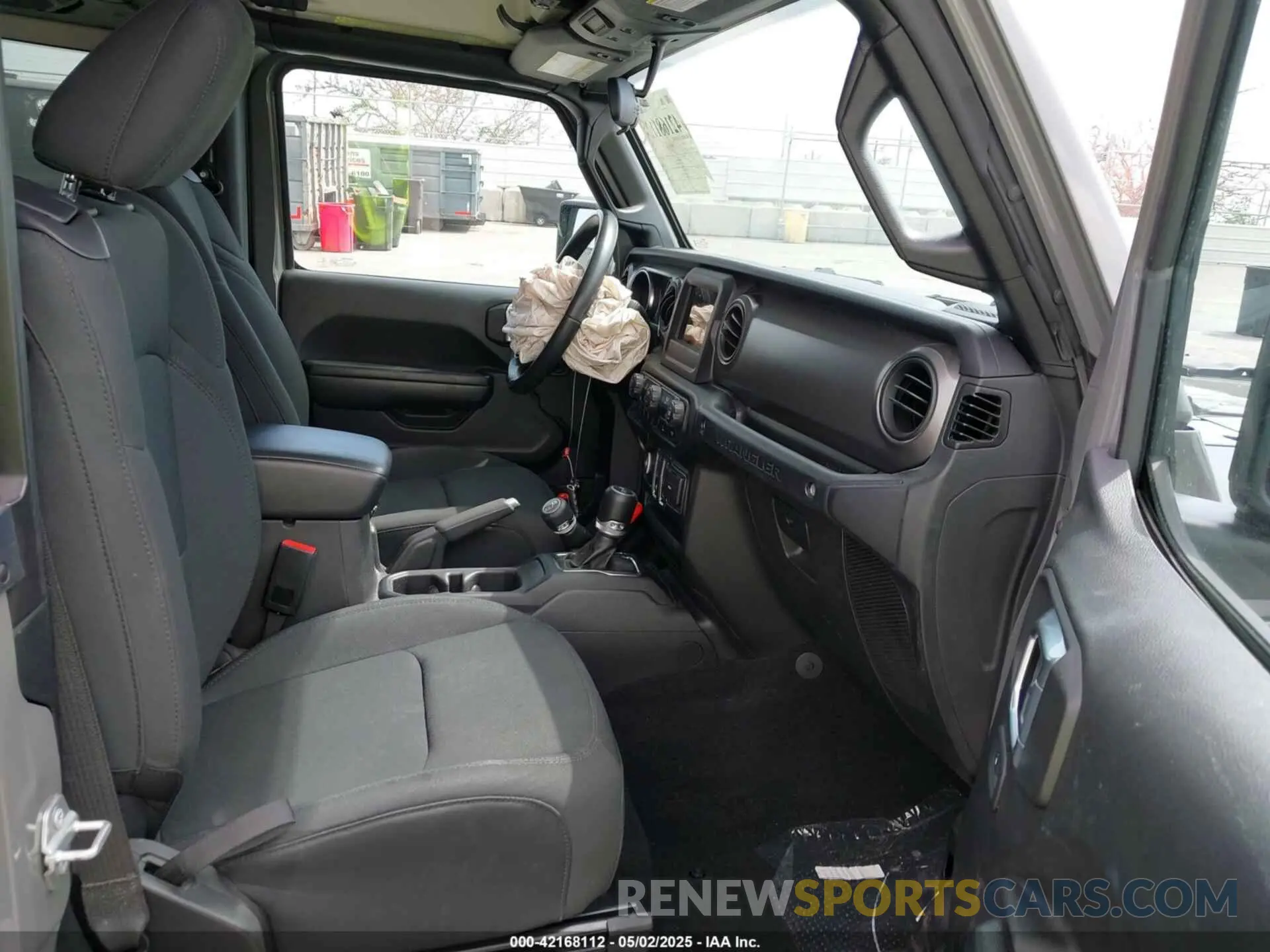 5 Photograph of a damaged car 1C4GJXAN2NW176325 JEEP WRANGLER 2022
