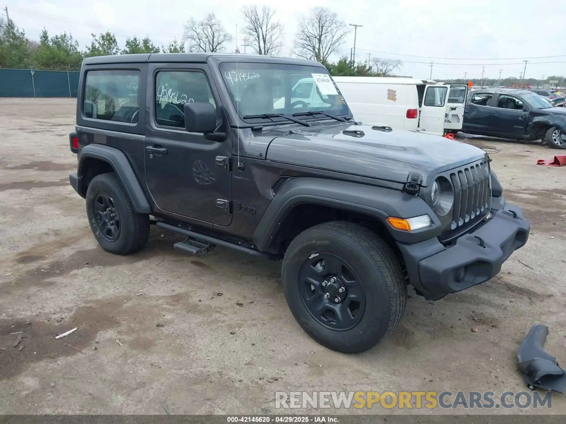 1 Photograph of a damaged car 1C4GJXAN8NW223101 JEEP WRANGLER 2022