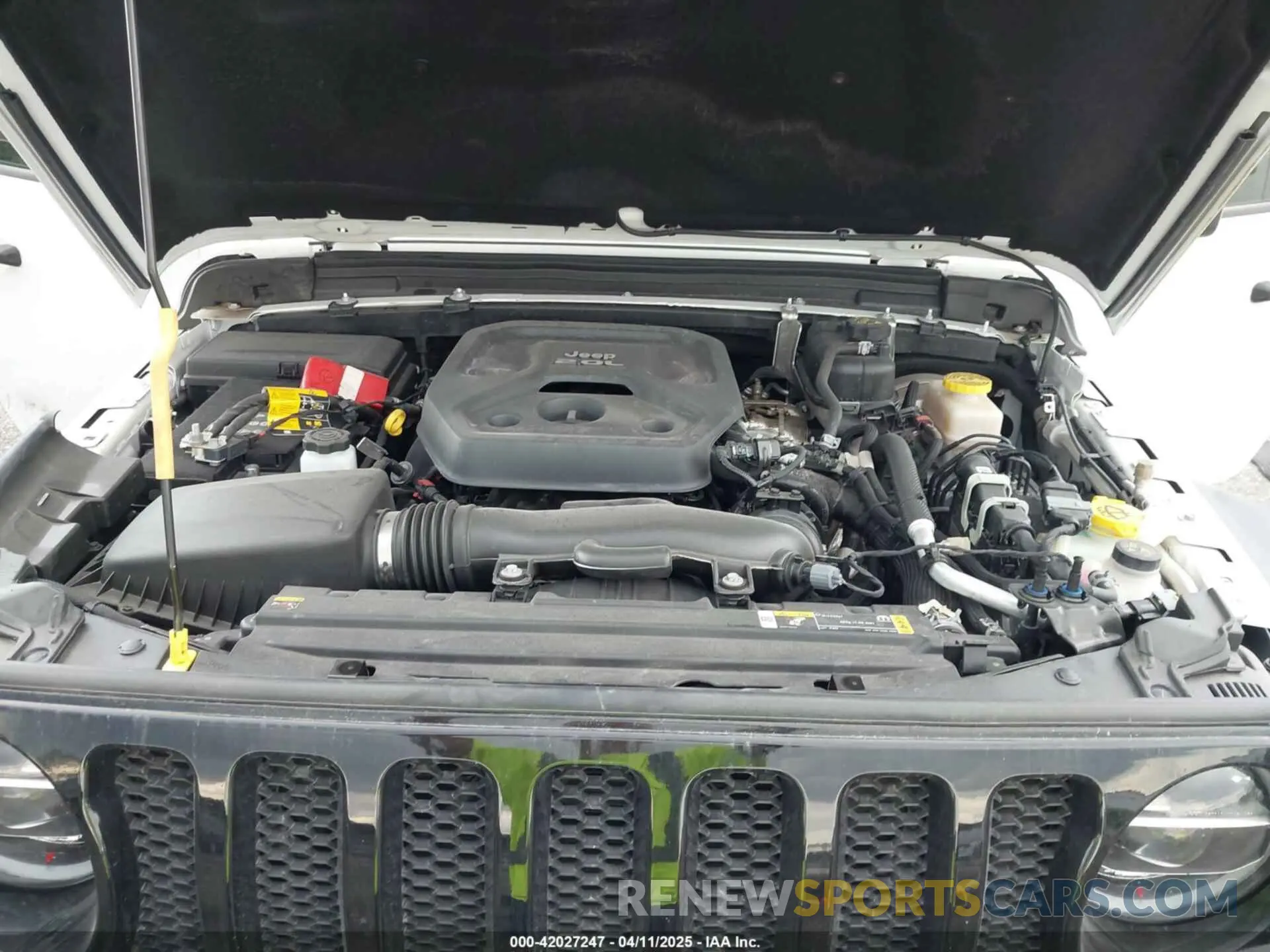 10 Photograph of a damaged car 1C4GJXAN9NW124190 JEEP WRANGLER 2022
