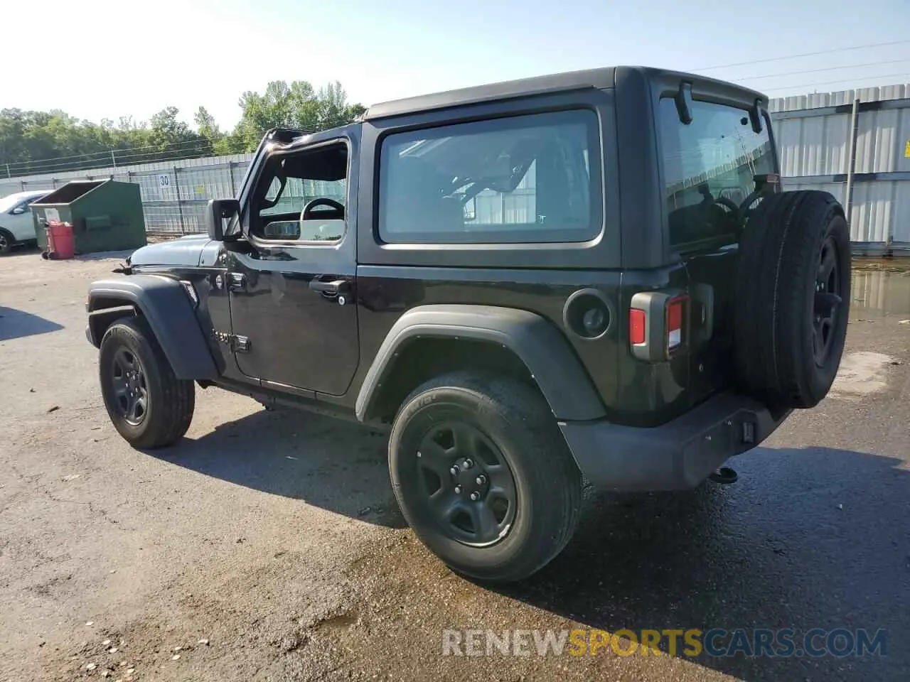 2 Photograph of a damaged car 1C4GJXANXNW263065 JEEP WRANGLER 2022