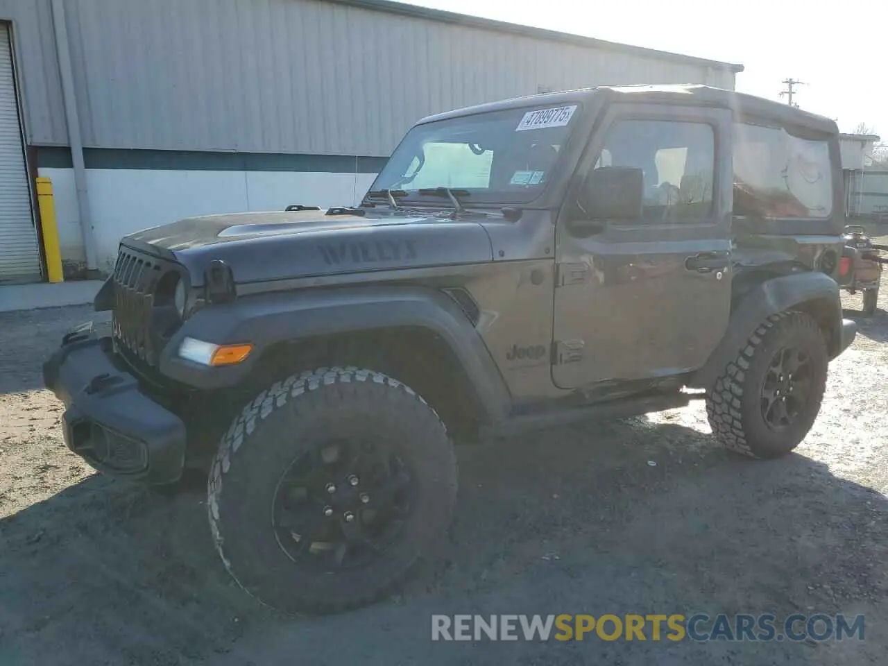 1 Photograph of a damaged car 1C4HJXAG8NW224898 JEEP WRANGLER 2022