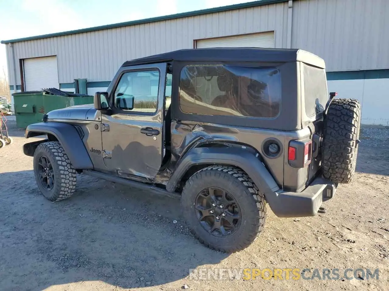 2 Photograph of a damaged car 1C4HJXAG8NW224898 JEEP WRANGLER 2022
