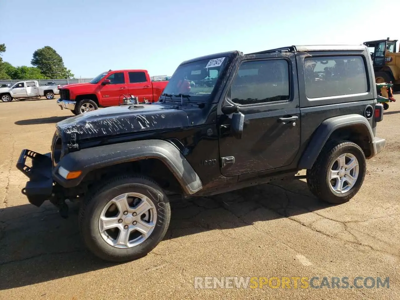 1 Photograph of a damaged car 1C4HJXAGXNW163909 JEEP WRANGLER 2022
