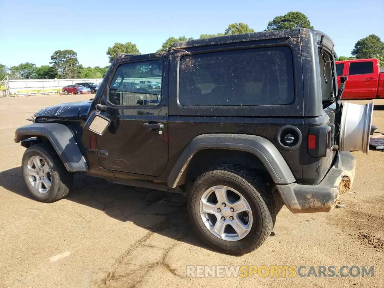 2 Photograph of a damaged car 1C4HJXAGXNW163909 JEEP WRANGLER 2022