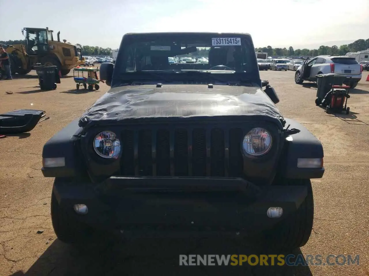 5 Photograph of a damaged car 1C4HJXAGXNW163909 JEEP WRANGLER 2022