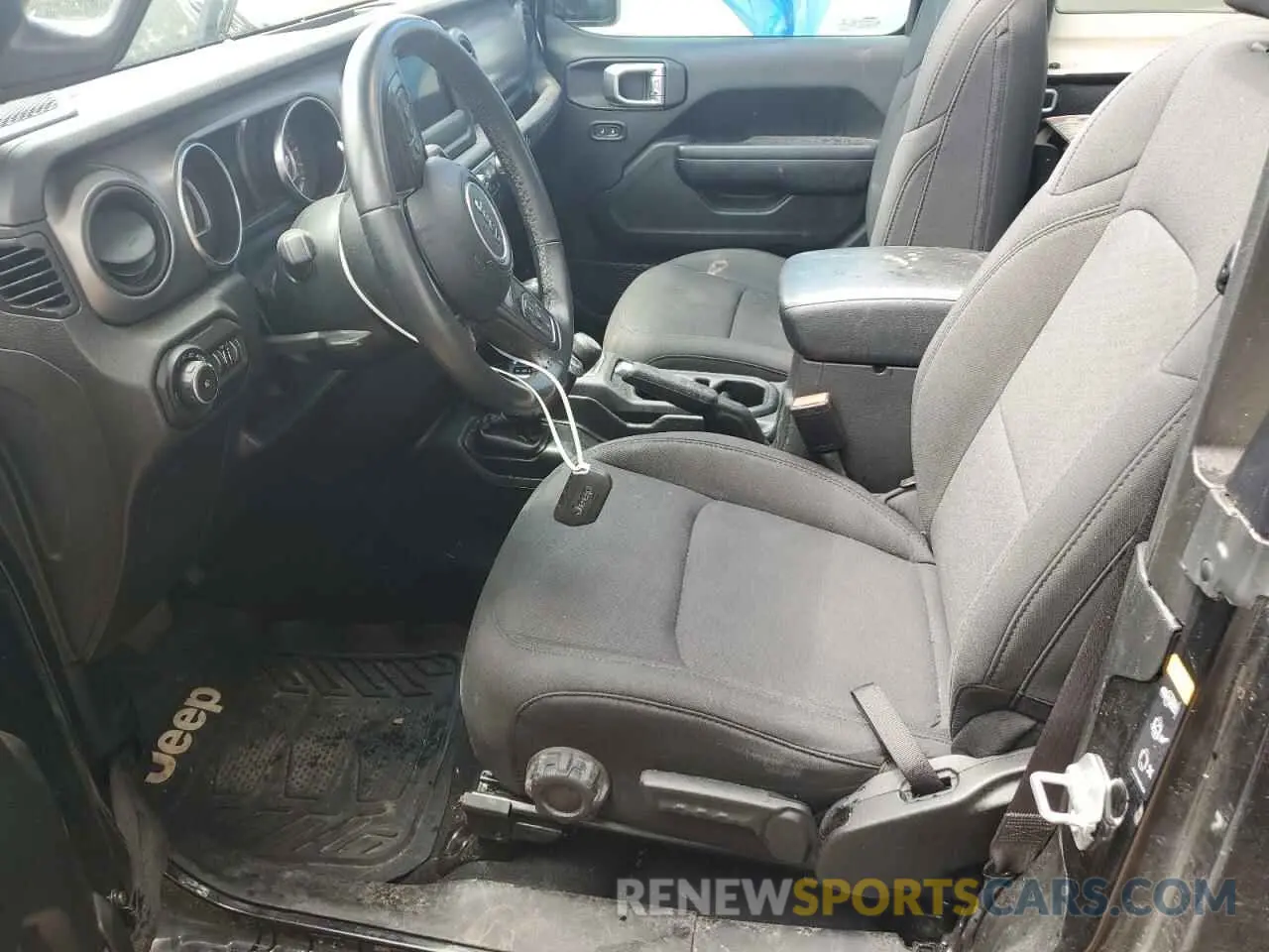 7 Photograph of a damaged car 1C4HJXAGXNW163909 JEEP WRANGLER 2022