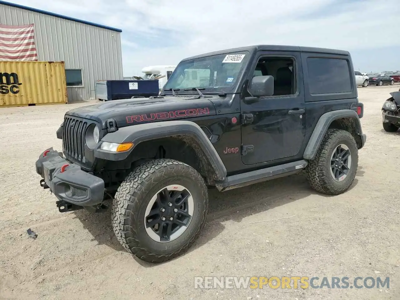 1 Photograph of a damaged car 1C4HJXCN0NW175899 JEEP WRANGLER 2022