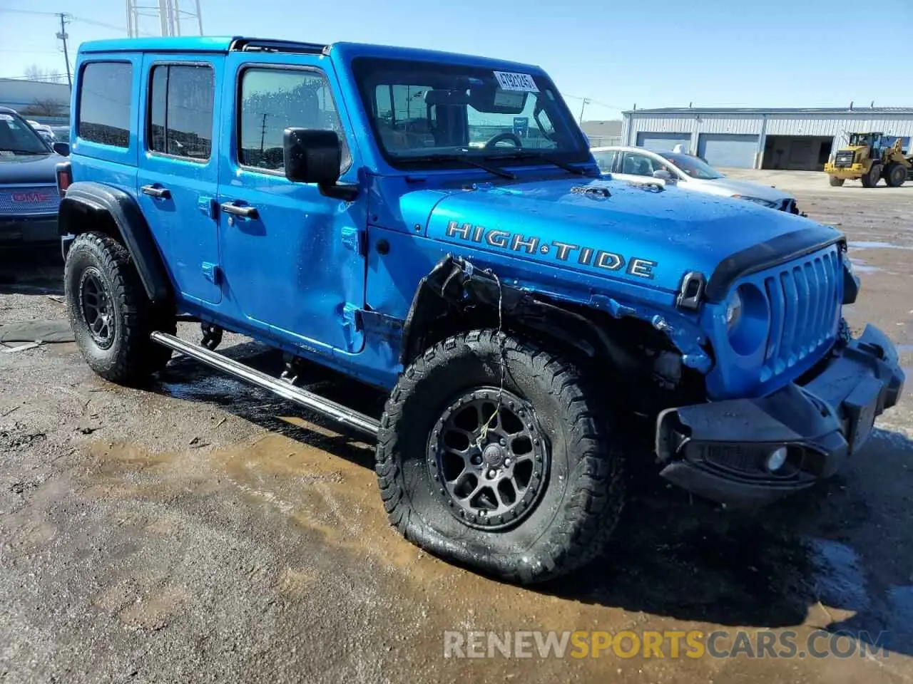 4 Photograph of a damaged car 1C4HJXDG0NW203829 JEEP WRANGLER 2022