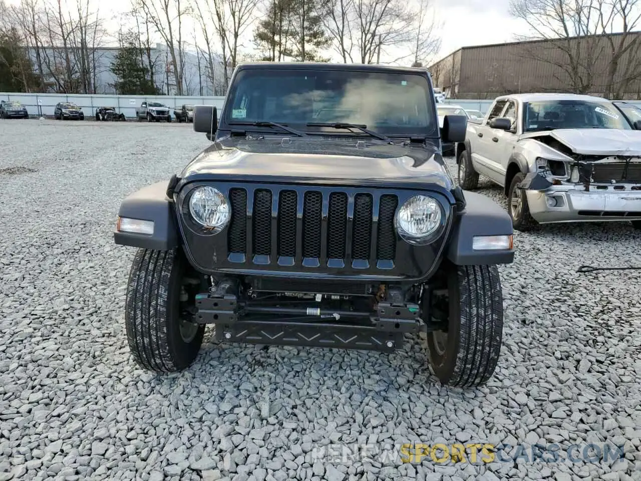5 Photograph of a damaged car 1C4HJXDG0NW213857 JEEP WRANGLER 2022