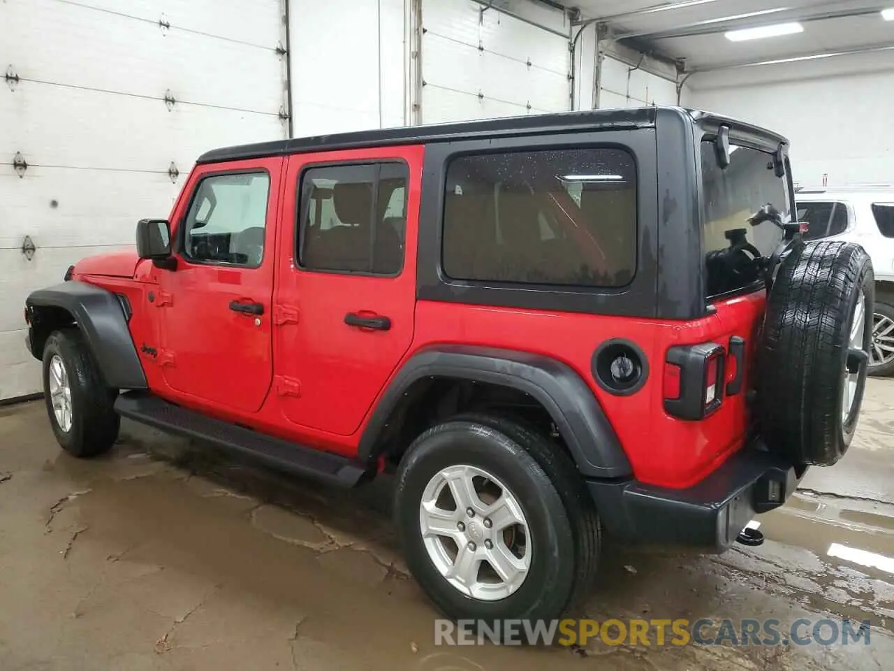 2 Photograph of a damaged car 1C4HJXDG2NW152124 JEEP WRANGLER 2022