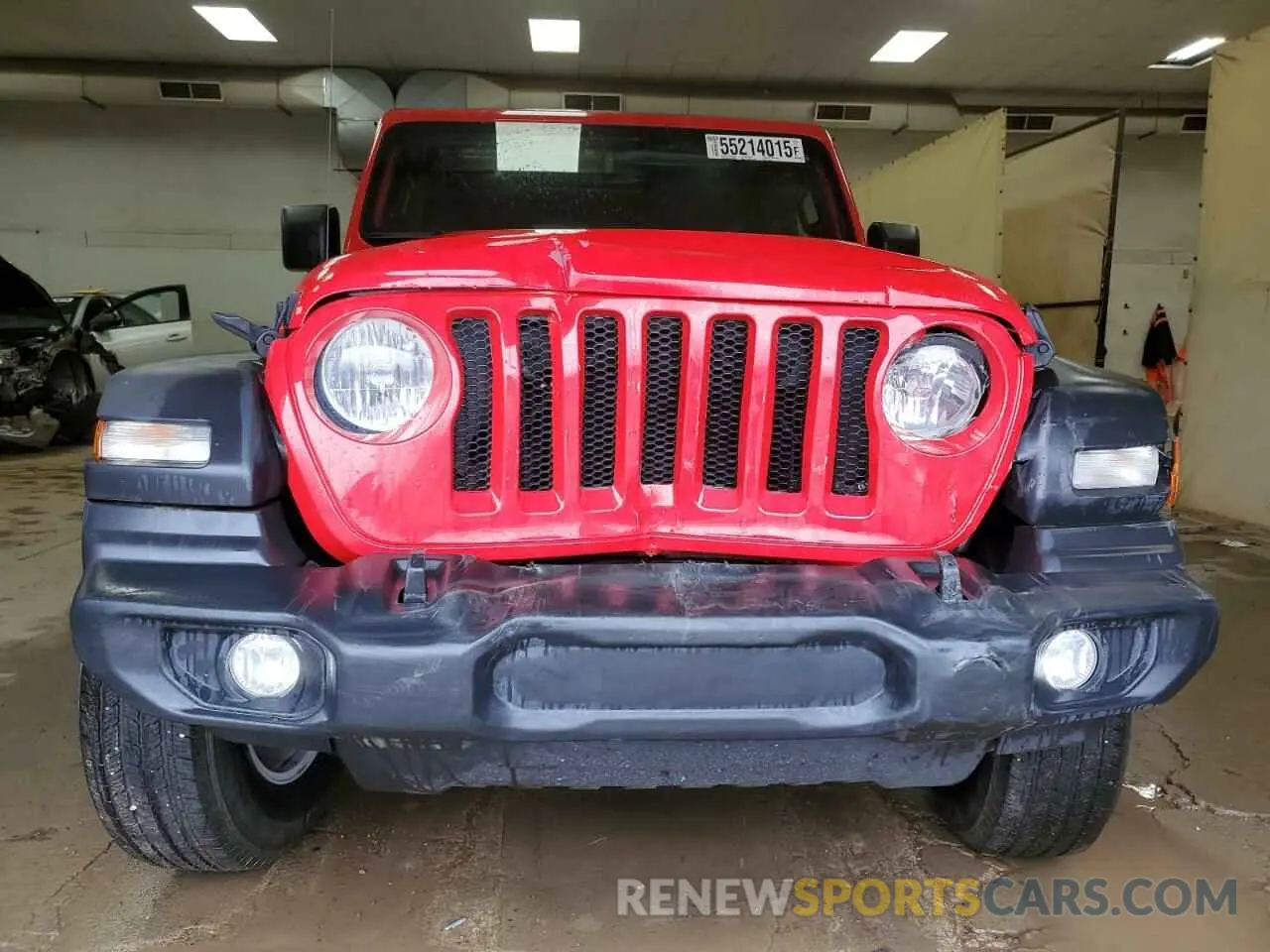 5 Photograph of a damaged car 1C4HJXDG2NW152124 JEEP WRANGLER 2022