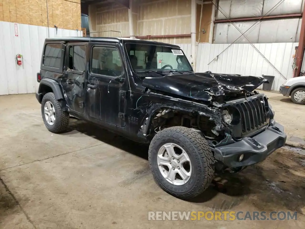 4 Photograph of a damaged car 1C4HJXDG3NW173936 JEEP WRANGLER 2022