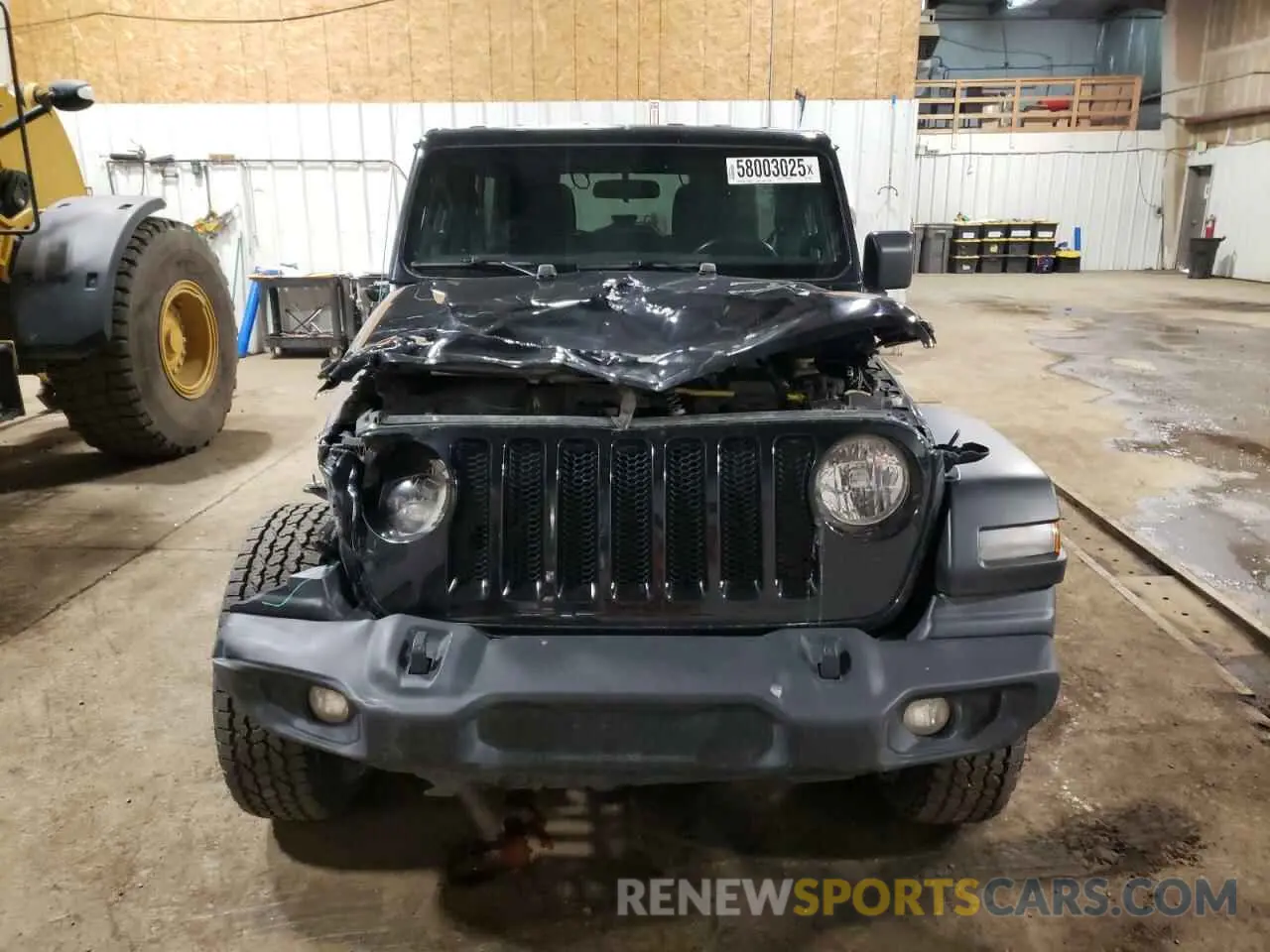 5 Photograph of a damaged car 1C4HJXDG3NW173936 JEEP WRANGLER 2022