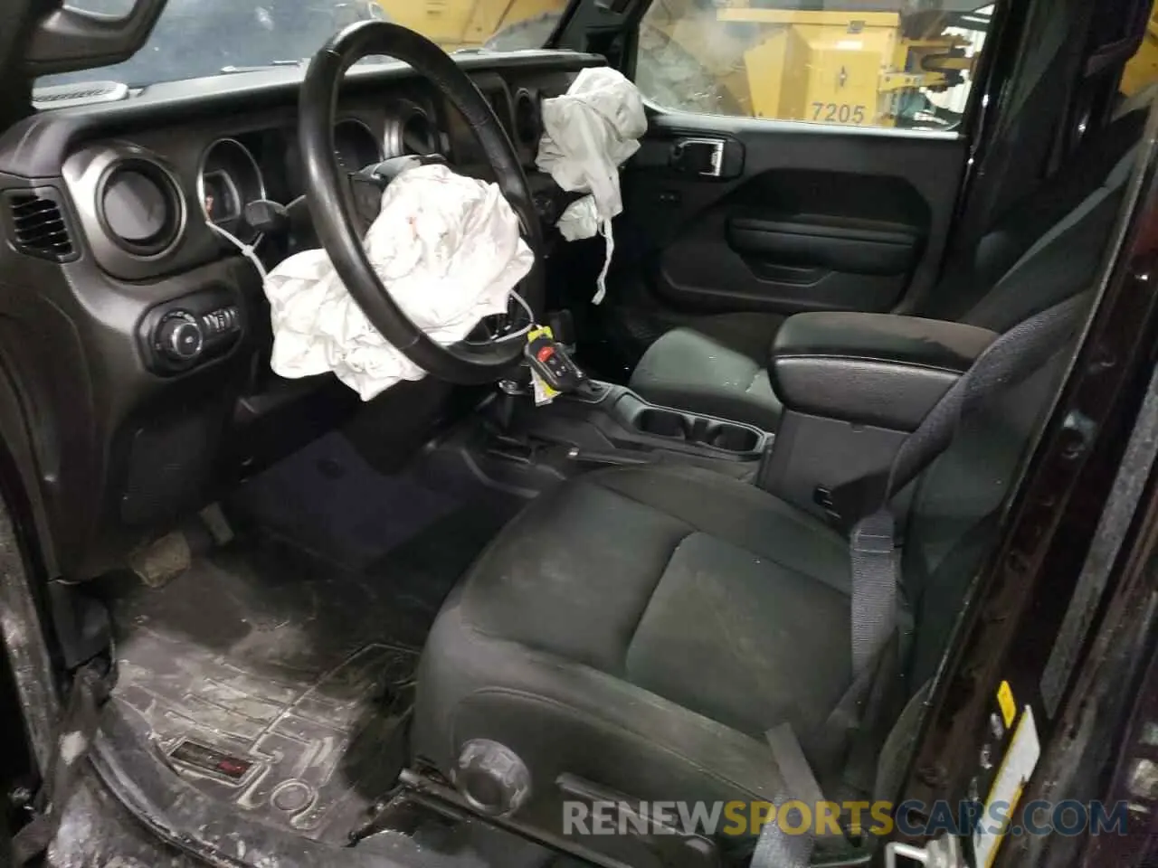 7 Photograph of a damaged car 1C4HJXDG3NW173936 JEEP WRANGLER 2022