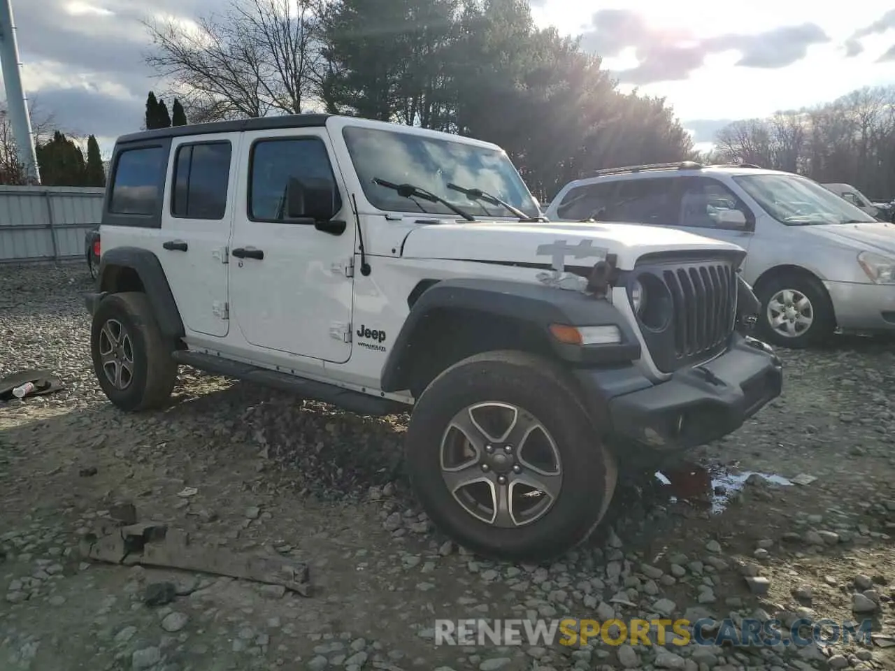 4 Photograph of a damaged car 1C4HJXDG3NW249168 JEEP WRANGLER 2022