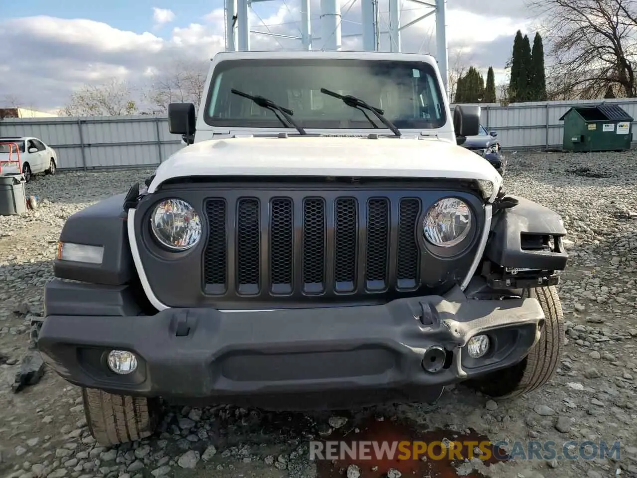 5 Photograph of a damaged car 1C4HJXDG3NW249168 JEEP WRANGLER 2022