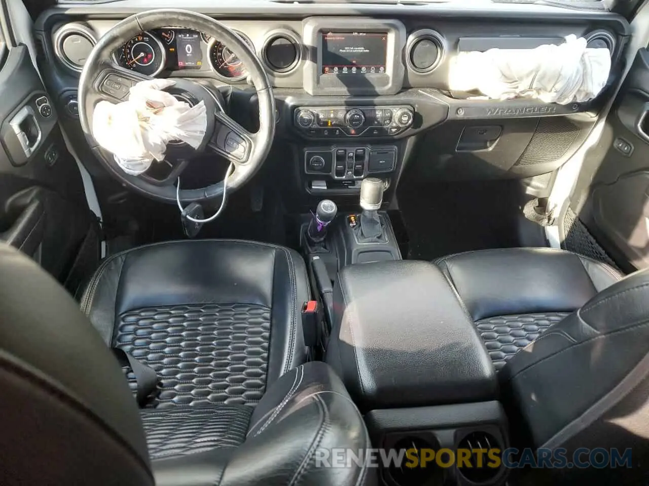 8 Photograph of a damaged car 1C4HJXDG3NW249168 JEEP WRANGLER 2022