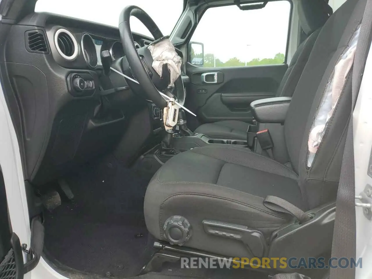 7 Photograph of a damaged car 1C4HJXDG4NW235781 JEEP WRANGLER 2022