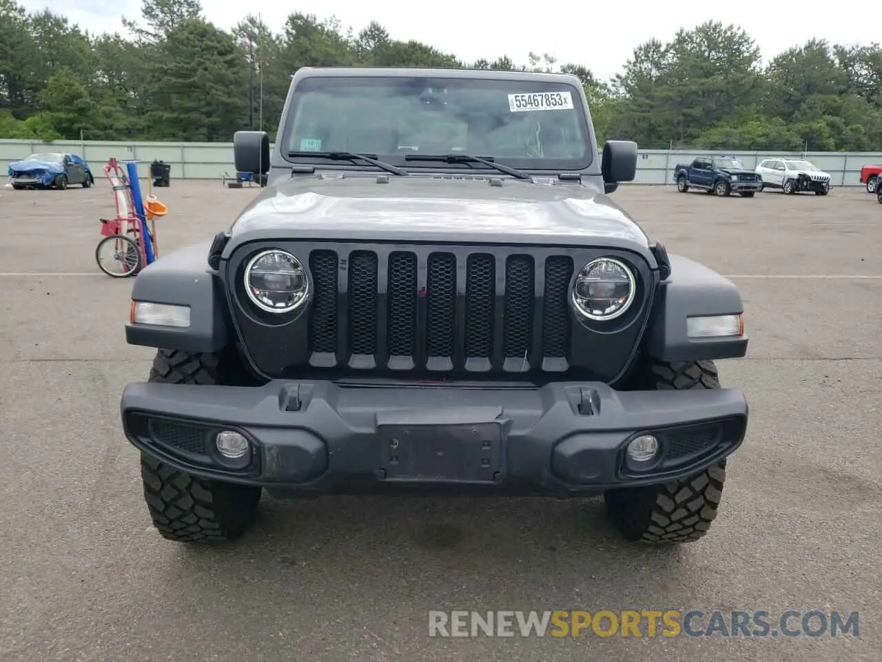 5 Photograph of a damaged car 1C4HJXDG5NW109364 JEEP WRANGLER 2022