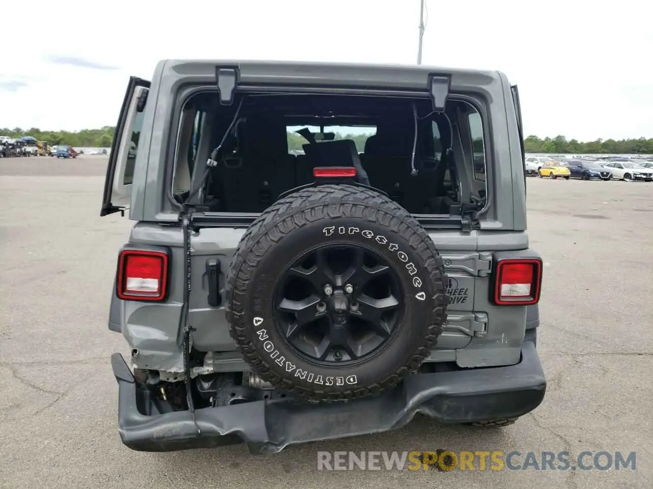 6 Photograph of a damaged car 1C4HJXDG5NW109364 JEEP WRANGLER 2022
