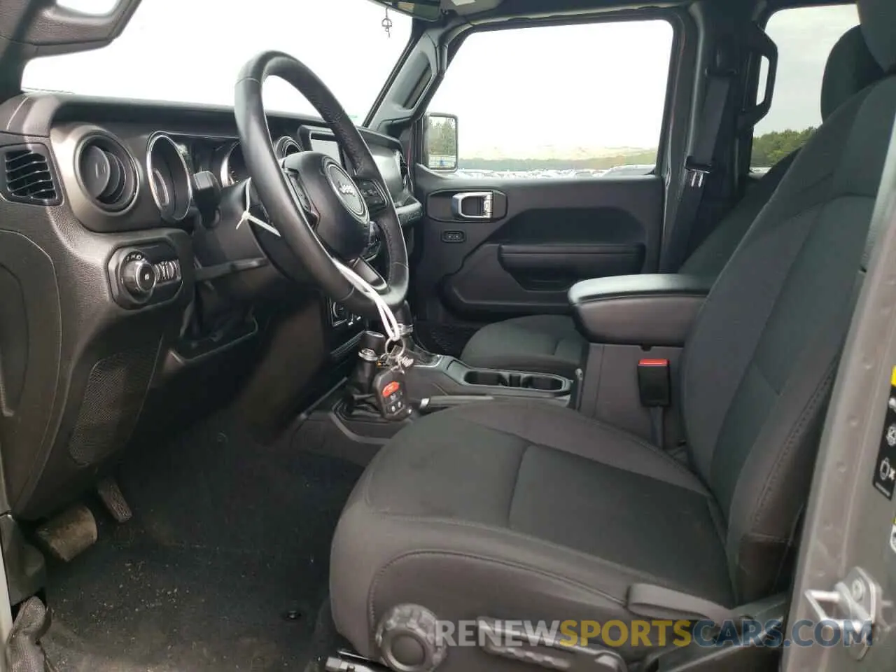 7 Photograph of a damaged car 1C4HJXDG5NW109364 JEEP WRANGLER 2022