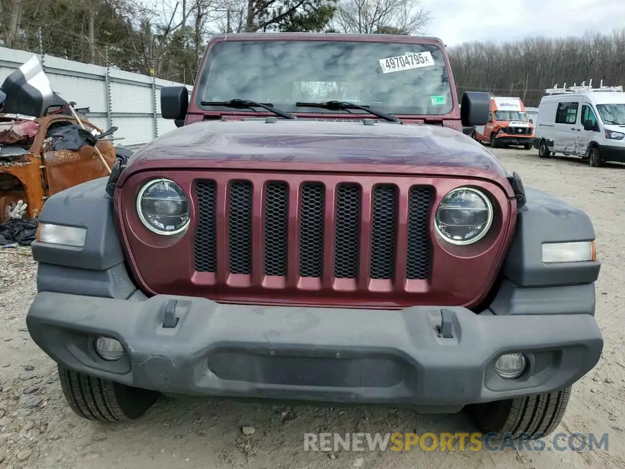 5 Photograph of a damaged car 1C4HJXDG5NW120932 JEEP WRANGLER 2022