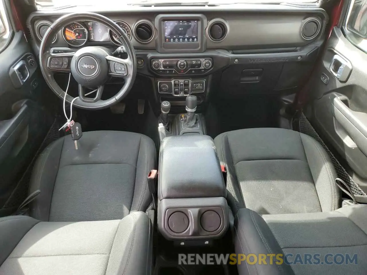 8 Photograph of a damaged car 1C4HJXDG5NW120932 JEEP WRANGLER 2022