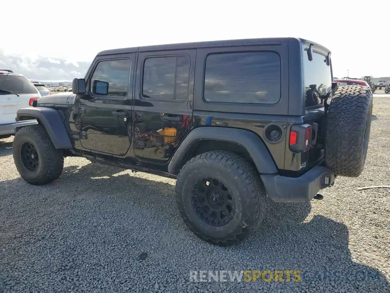 2 Photograph of a damaged car 1C4HJXDG5NW201087 JEEP WRANGLER 2022