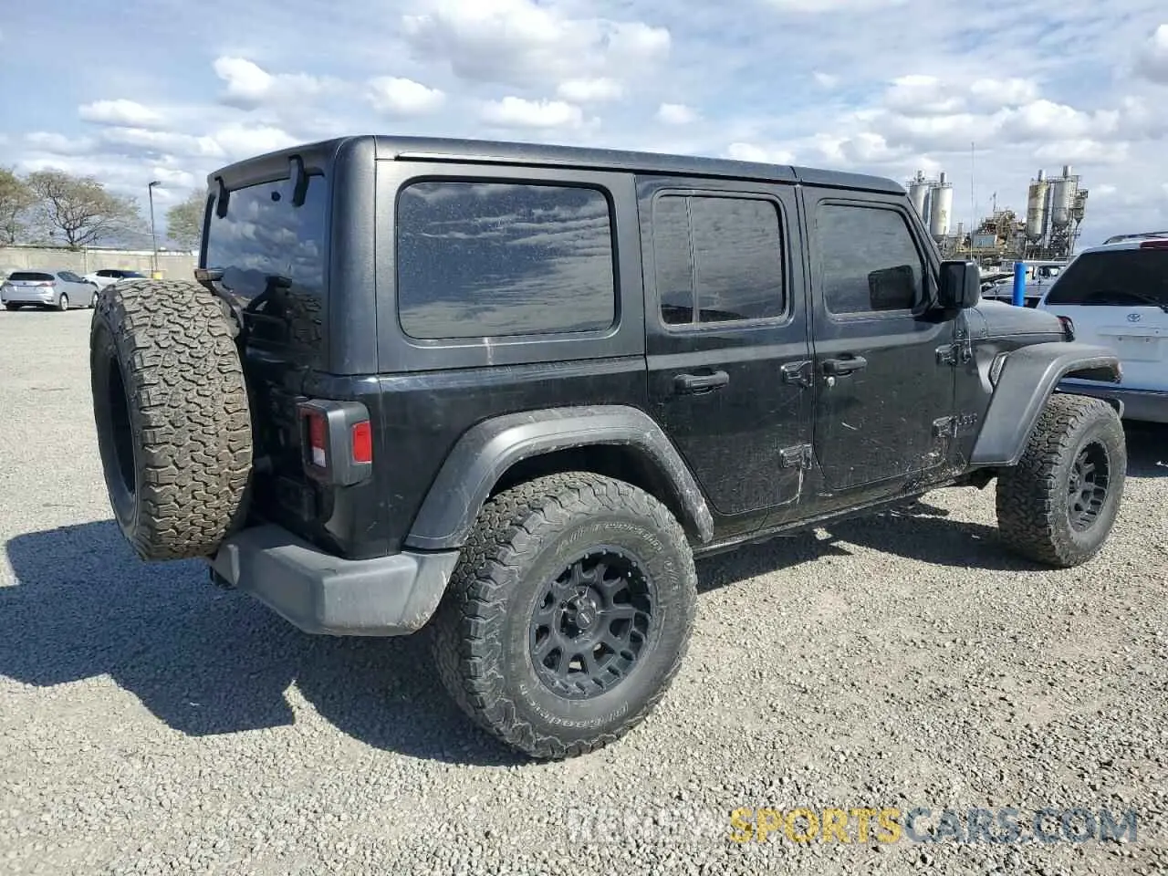 3 Photograph of a damaged car 1C4HJXDG5NW201087 JEEP WRANGLER 2022