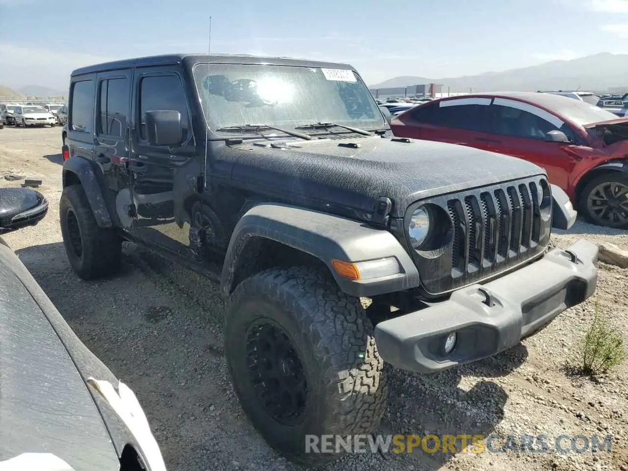 4 Photograph of a damaged car 1C4HJXDG5NW201087 JEEP WRANGLER 2022