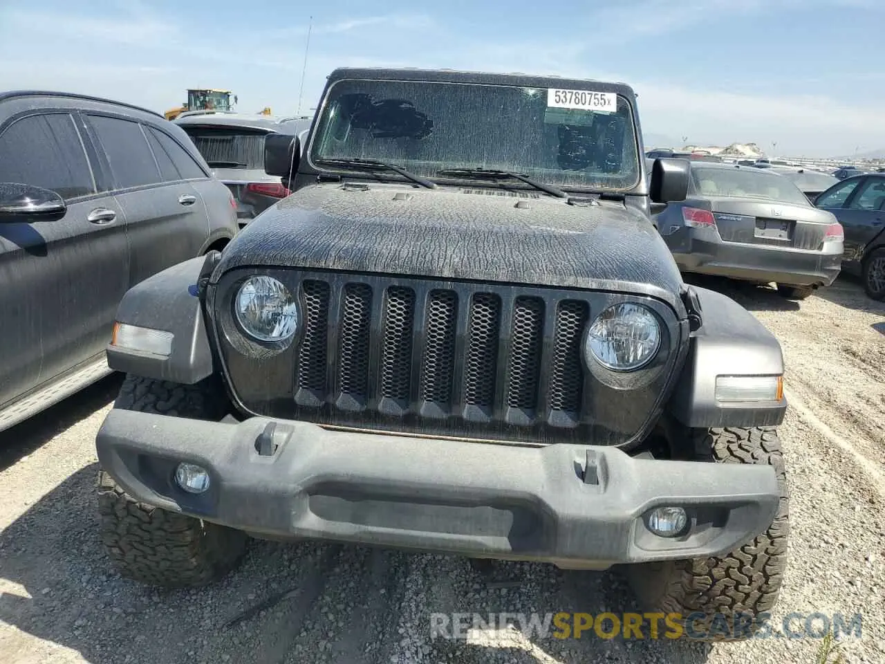 5 Photograph of a damaged car 1C4HJXDG5NW201087 JEEP WRANGLER 2022